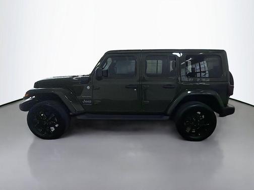 Sarge Green Clearcoat 2021 Jeep Wrangler Unlimited 4xe Sahara