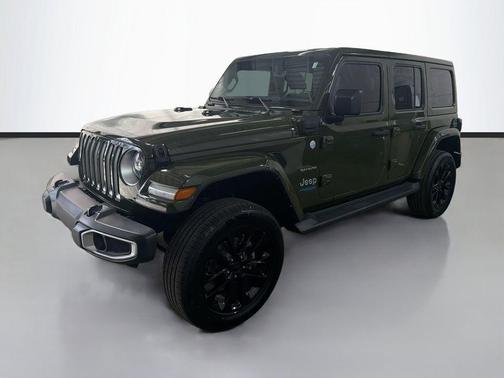 Sarge Green Clearcoat 2021 Jeep Wrangler Unlimited 4xe Sahara