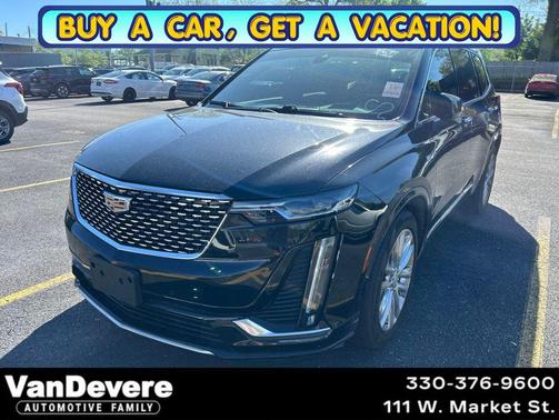 Stellar Black Metallic 2020 Cadillac XT6 Premium Luxury AWD