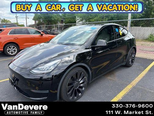 Black 2021 Tesla Model Y Performance Dual Motor All-Wheel Drive