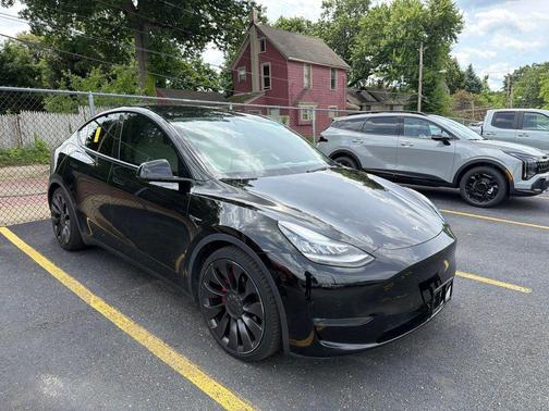 Black 2021 Tesla Model Y Performance Dual Motor All-Wheel Drive