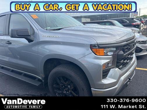 Sterling Gray Metallic 2024 Chevrolet Silverado 1500 Custom