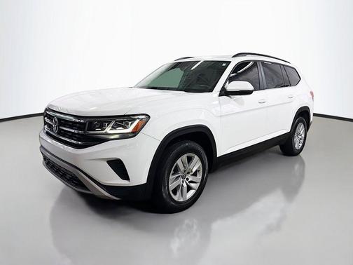 Pure White 2021 Volkswagen Atlas 2.0T S