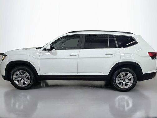 Pure White 2021 Volkswagen Atlas 2.0T S