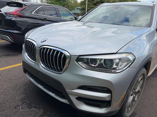 Glacier Silver Metallic 2021 BMW X3 xDrive30i