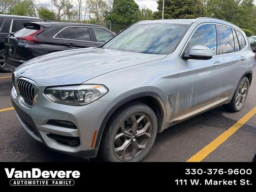 Glacier Silver Metallic 2021 BMW X3 xDrive30i