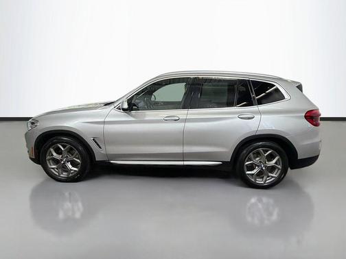 Glacier Silver Metallic 2021 BMW X3 xDrive30i
