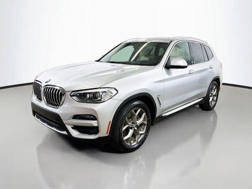 Glacier Silver Metallic 2021 BMW X3 xDrive30i