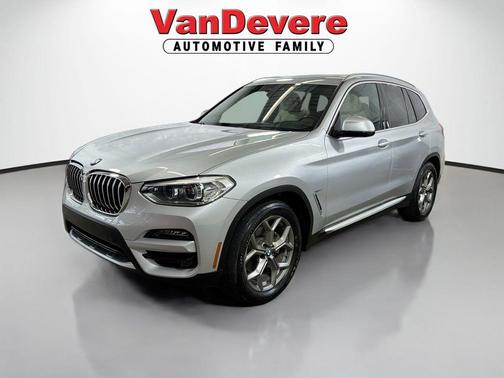 Glacier Silver Metallic 2021 BMW X3 xDrive30i