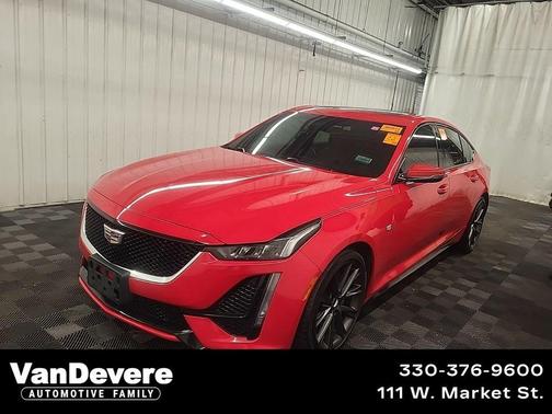 Velocity Red 2021 Cadillac CT5 Sport RWD