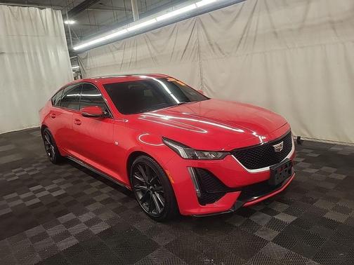 Velocity Red 2021 Cadillac CT5 Sport RWD