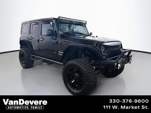 Black Clearcoat 2017 Jeep Wrangler Unlimited Sport