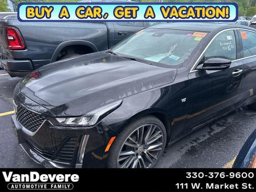 Black 2023 Cadillac CT5 Premium Luxury