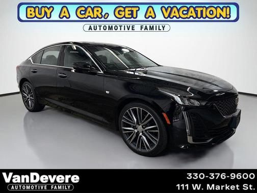 Black 2023 Cadillac CT5 Premium Luxury