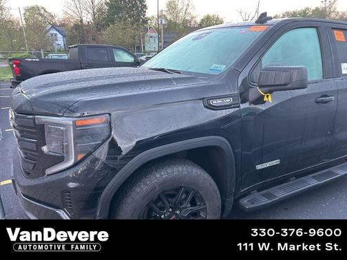 Onyx Black 2024 GMC Sierra 1500 Elevation