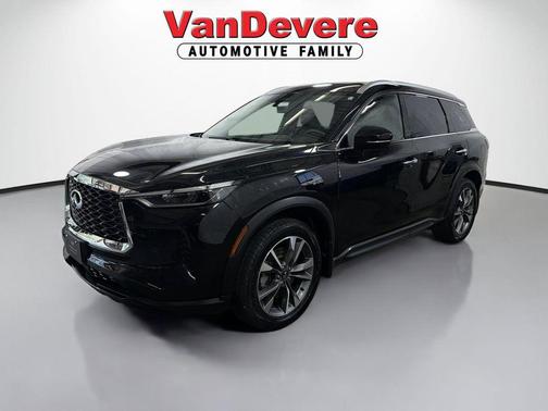 Mineral Black 2023 INFINITI QX60 Luxe
