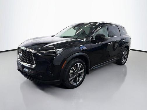 Mineral Black 2023 INFINITI QX60 Luxe