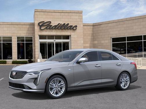 Argent Silver Metallic 2026 Cadillac CT4 Premium Luxury RWD