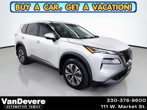 Brilliant Silver Metallic 2021 Nissan Rogue SV