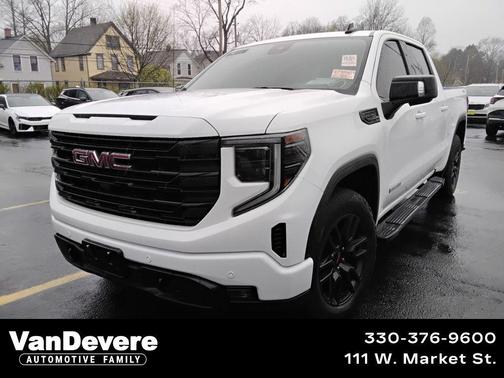 Summit White 2024 GMC Sierra 1500 Elevation