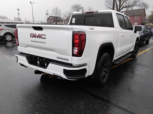 Summit White 2024 GMC Sierra 1500 Elevation