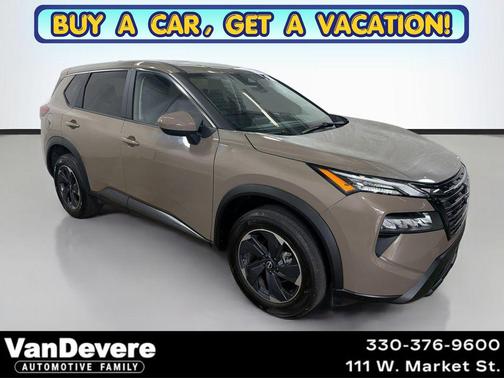Baja Storm Metallic 2025 Nissan Rogue SV