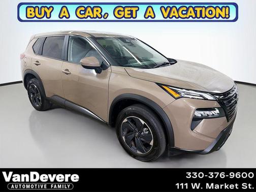 Baja Storm Metallic 2025 Nissan Rogue SV