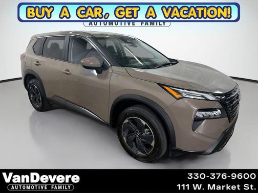 Baja Storm Metallic 2025 Nissan Rogue SV