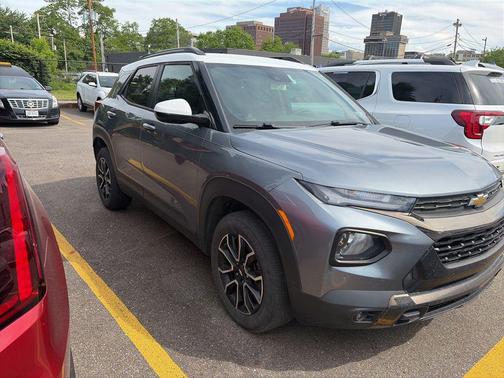 Satin Steel Metallic 2021 Chevrolet Trailblazer ACTIV
