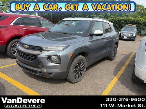 Satin Steel Metallic 2021 Chevrolet Trailblazer ACTIV