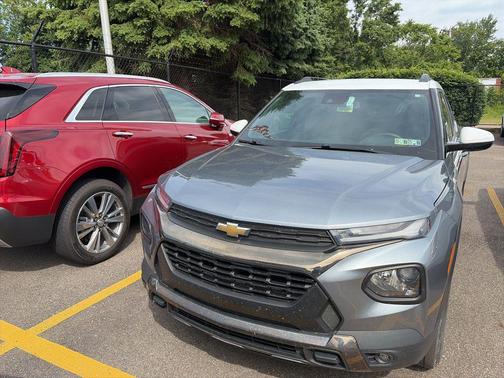 Satin Steel Metallic 2021 Chevrolet Trailblazer ACTIV