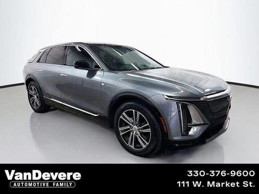Satin Steel Metallic 2023 Cadillac LYRIQ Luxury