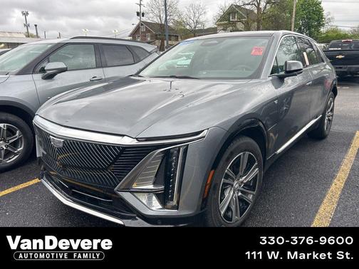 Satin Steel Metallic 2023 Cadillac LYRIQ Luxury