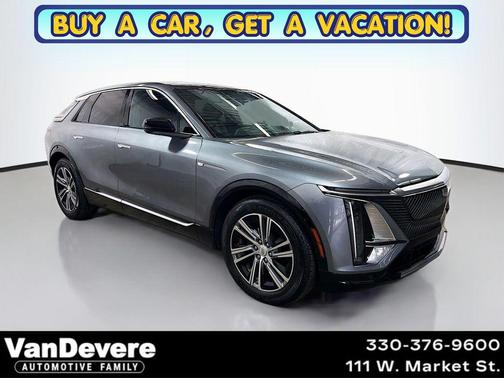 Satin Steel Metallic 2023 Cadillac LYRIQ Luxury