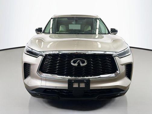 Warm Titanium 2023 INFINITI QX60 Luxe