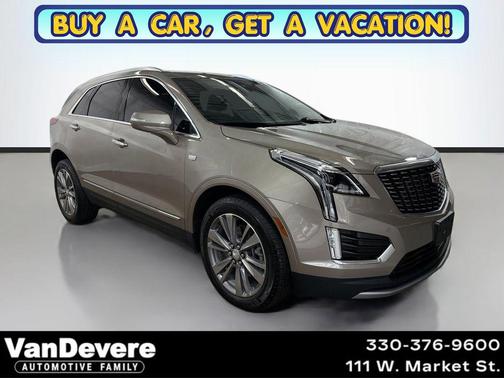 Beige 2022 Cadillac XT5 Premium Luxury
