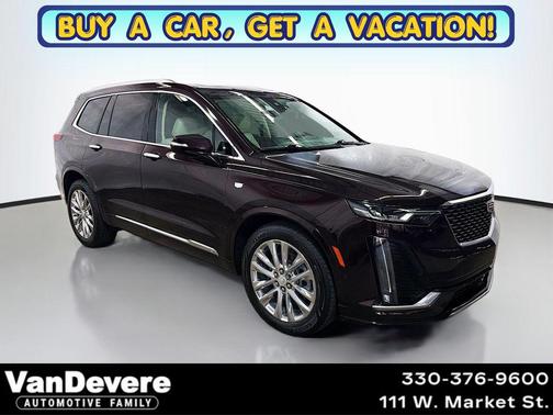 Garnet Metallic 2021 Cadillac XT6 Premium Luxury AWD