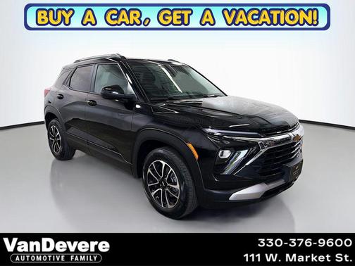 Mosaic Black Metallic 2025 Chevrolet Trailblazer LT