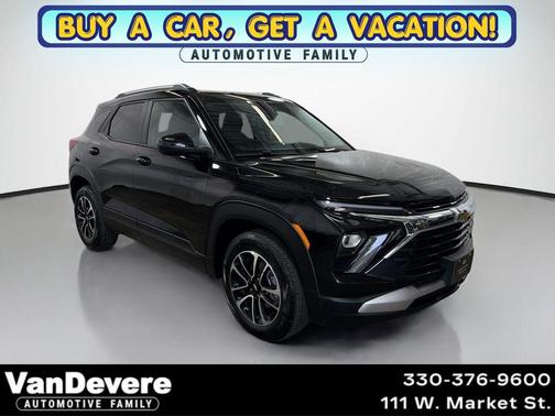 Mosaic Black Metallic 2025 Chevrolet Trailblazer LT