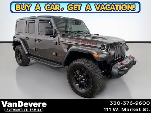 Granite Crystal Metallic Clearcoat 2019 Jeep Wrangler Unlimited Rubicon
