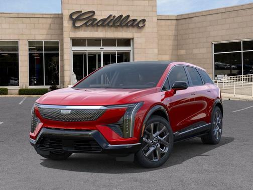 Radiant Red Tintcoat 2026 Cadillac OPTIQ Luxury