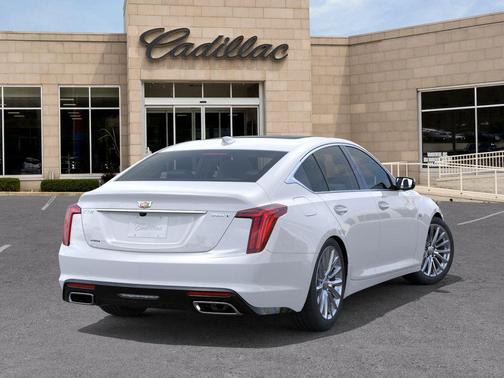 Vibrant White Tricoat 2026 Cadillac CT5 Premium Luxury