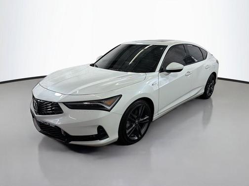 White 2023 Acura Integra A-SPEC