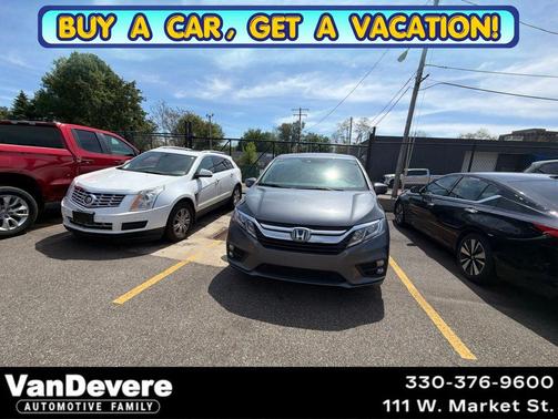 Gray 2018 Honda Odyssey EX-L