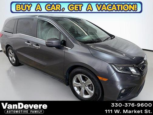 Gray 2018 Honda Odyssey EX-L