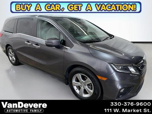 Gray 2018 Honda Odyssey EX-L