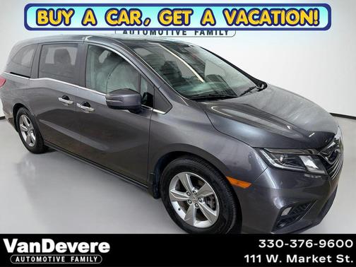 Gray 2018 Honda Odyssey EX-L