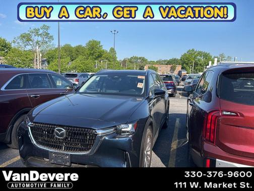 Deep Crystal Blue Mica 2024 Mazda CX-90 PHEV Preferred