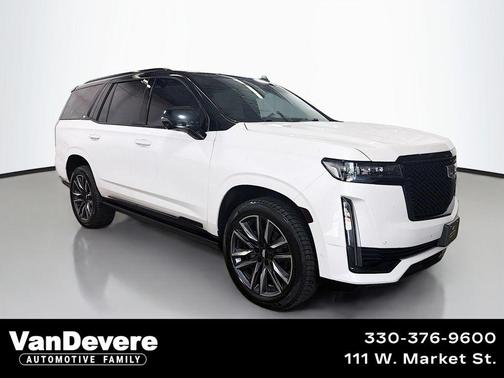 Crystal White Tricoat 2023 Cadillac Escalade Sport