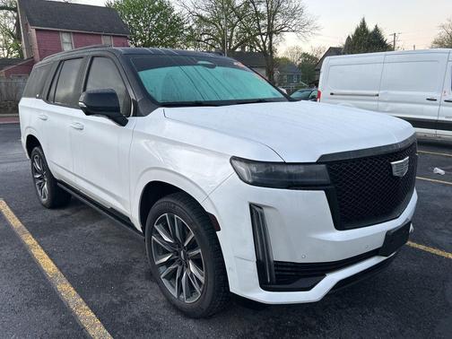 Crystal White Tricoat 2023 Cadillac Escalade Sport